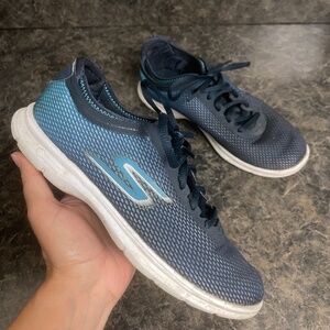 Skechers Blue Go Step Sneaker ShoesWomen Size 7
